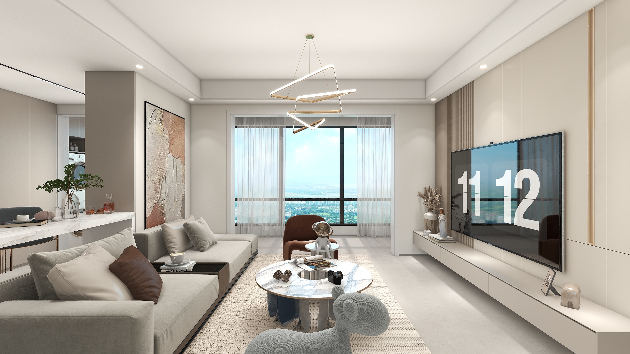 Wuyihe-碧桂园天玺140㎡3室-装修设计方案