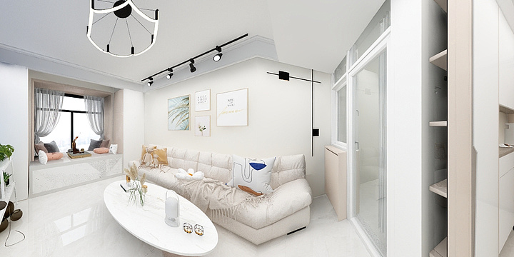 欧枫尚宅装饰设计有限公司-海悦汇城15-2172室-装修设计方案