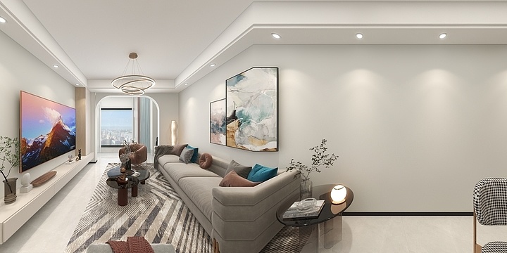 王胖呱-金域滨江2-1303-装修设计方案