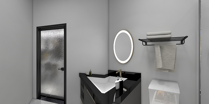 黑妞爱狗蛋-裕华会园-装修设计方案