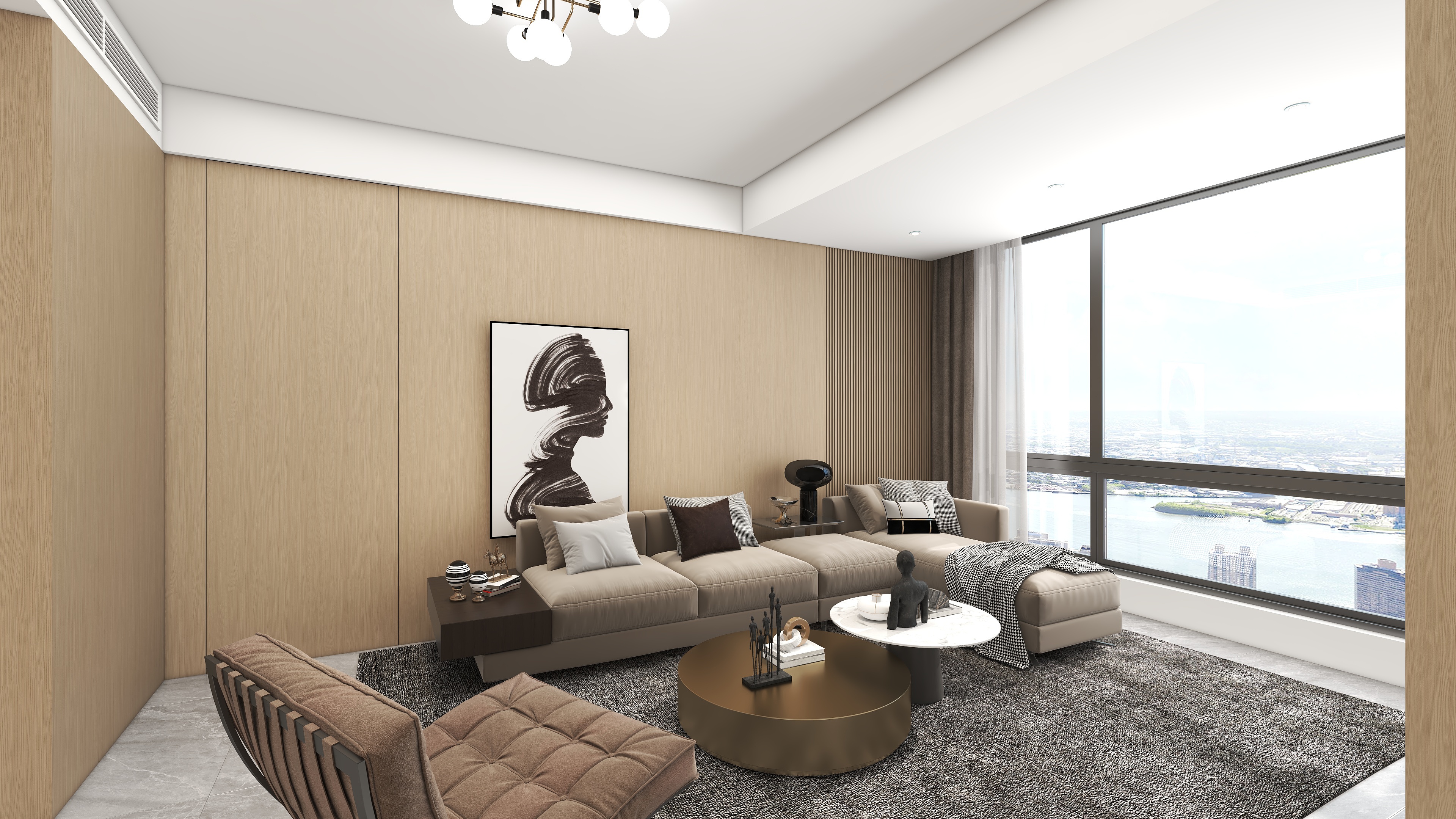 上海居丽装饰空间设计-苏家浜路218弄 现代简约 设计师:何海生装修效果图