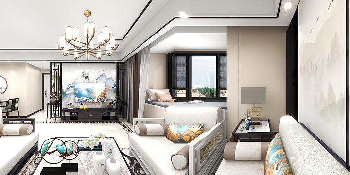 设计师X徐-众大上海城B04栋205室-装修设计方案