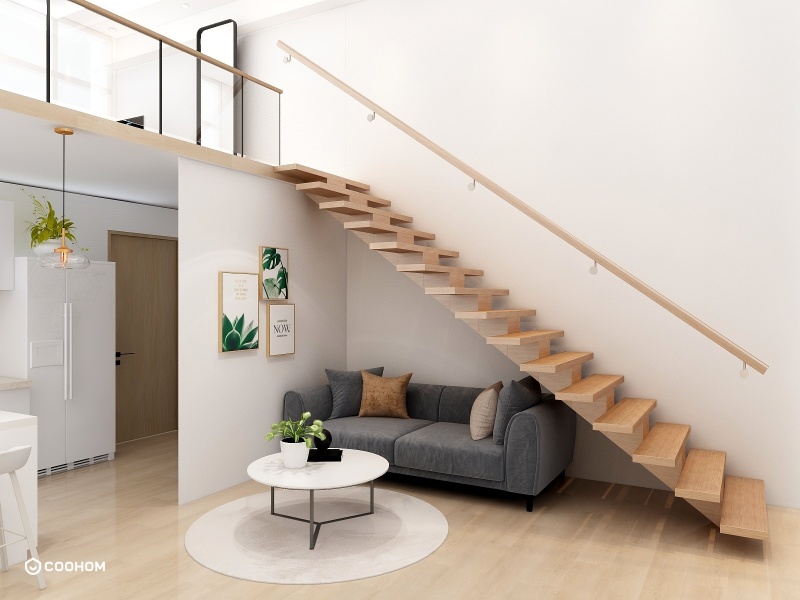 Minimalist Living Room with Modern Twist