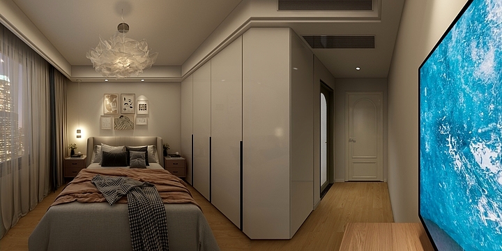 杭州箖文装饰工程有限公司-和安居二期52-3-802-装修设计方案