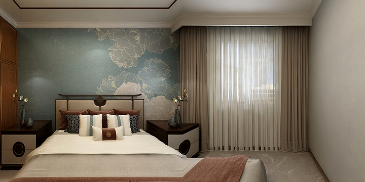 临夏玛格-漓水名都10-2-1001轻奢风格161m²-装修设计方案