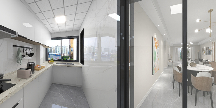 婳sPSY-紫御山水4栋1103房酷家乐-装修设计方案