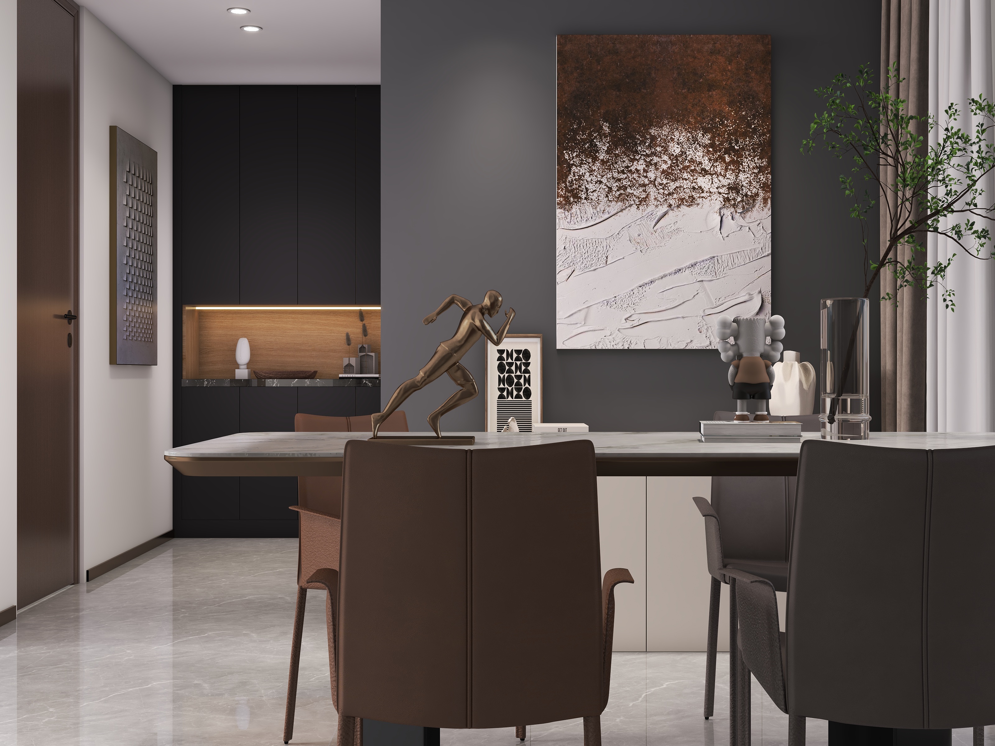 沐光|知行视觉设计工作室-阿东-名城紫金轩装修效果图