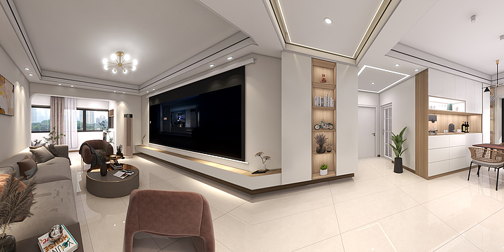 弘达设计师小熊-建业桂园【邓莹】-装修设计方案