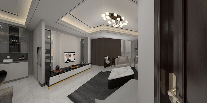 杨凯FxaE-智能助手体验户型5.0-装修设计方案