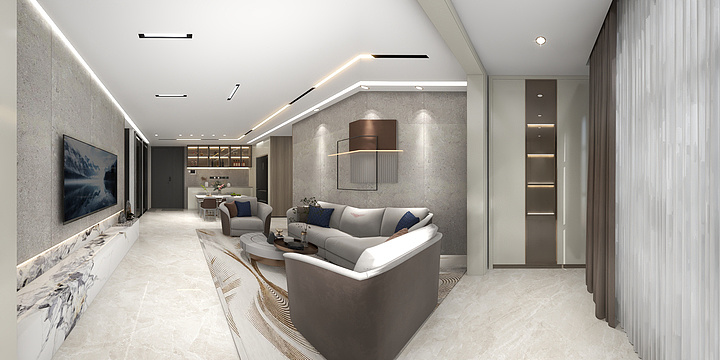 木木林森92-装卿悦府西区604效果图-装修设计方案