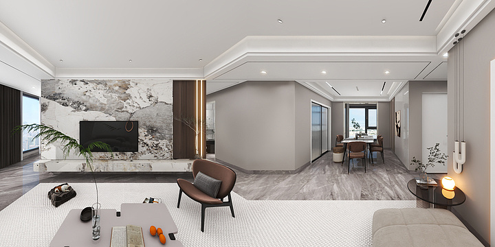 亿盛装饰设计-大汉2-装修设计方案