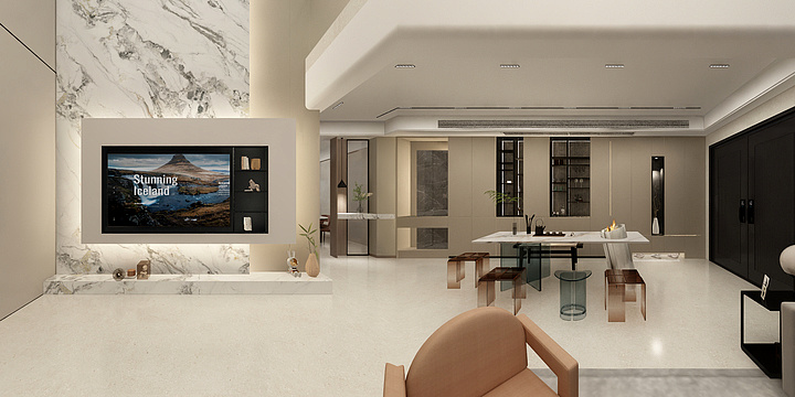 美吉尔设计-独栋别墅-简约现代美感-装修设计方案