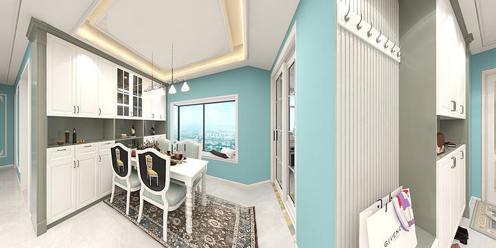 WLL-冲-125㎡3室-装修设计方案