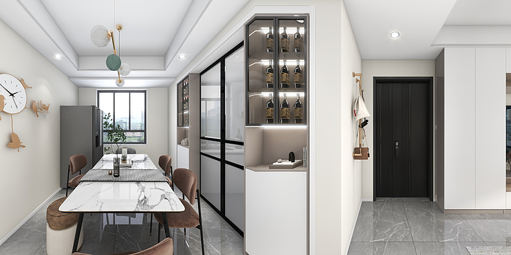 全案设计师Mr.寇-成美悦府18栋504-装修设计方案