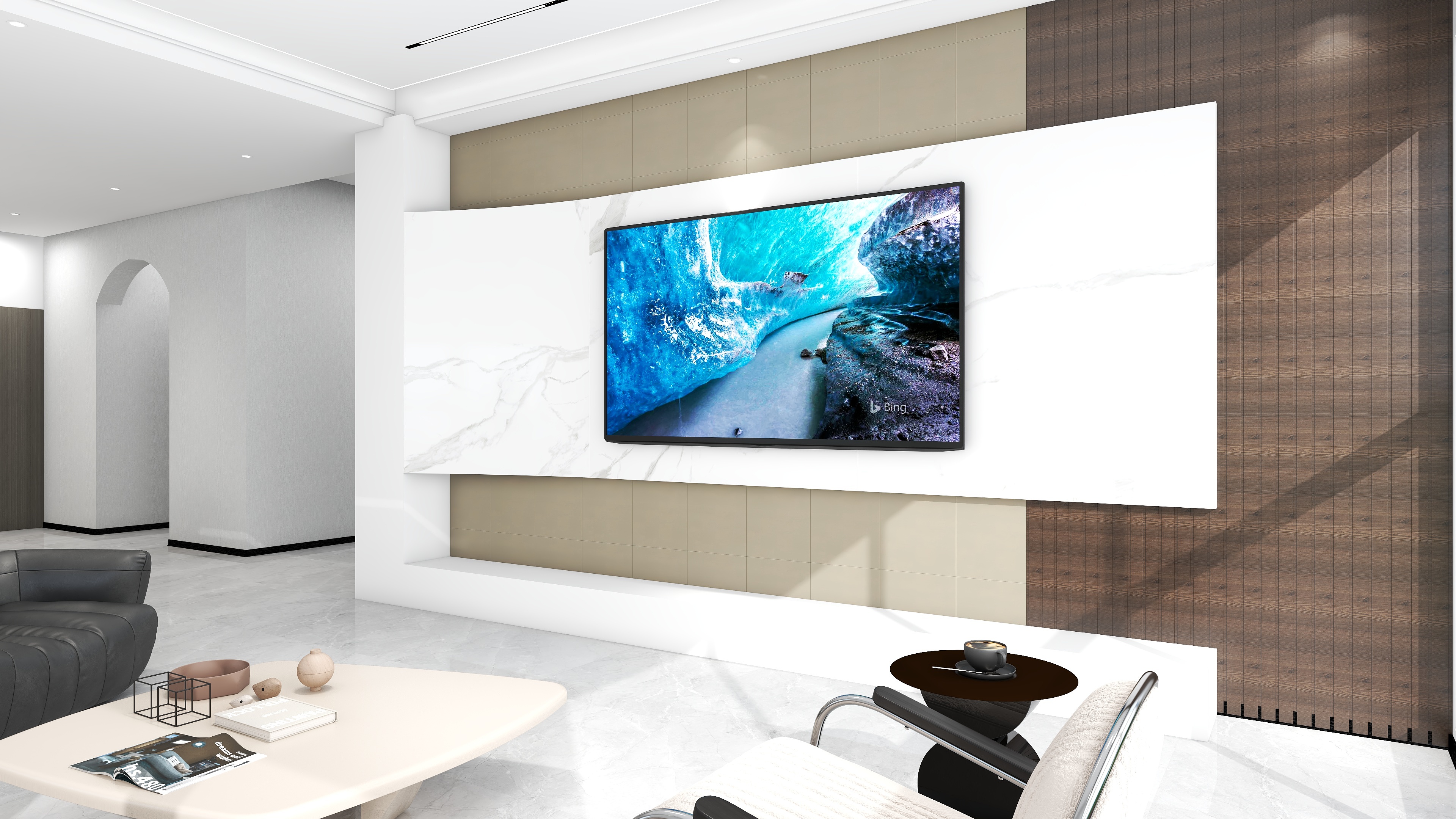 诚信全屋整装武-绿城蓝色钱江395㎡装修效果图