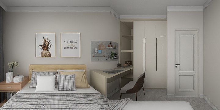 毛毛虫mm-芳芳家-装修设计方案