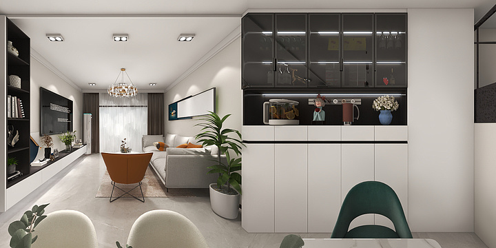 鹰雕衣柜小刘-武汉雅居乐花园-8-2-701黎依 二-装修设计方案