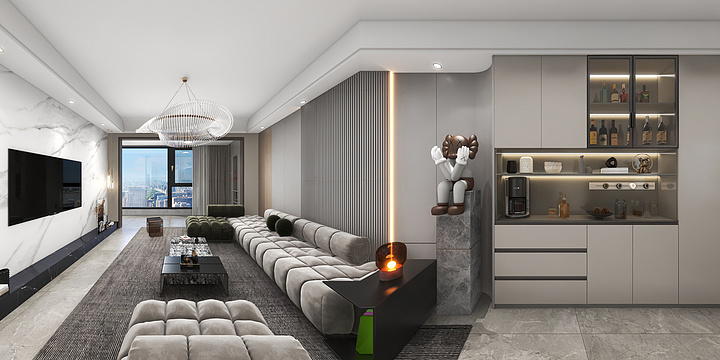 Manzit-龙庭阅景湾-王总雅居-装修设计方案