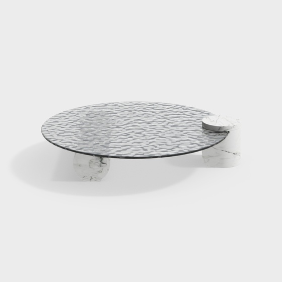 Youjia Miao with Italian minimalist minotti water ripple tea table 186534624