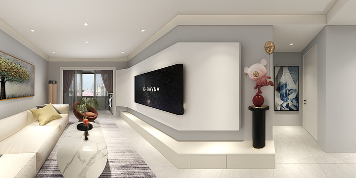 运城室内设计-晋府一号-方案二-装修设计方案