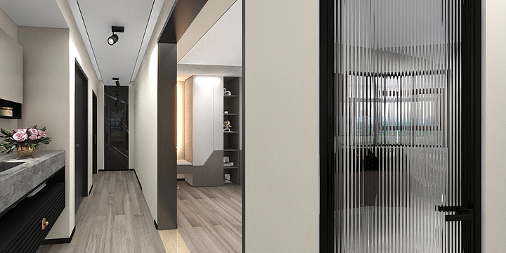 星斗建筑装饰-中丞-时代天境4栋201室-装修设计方案