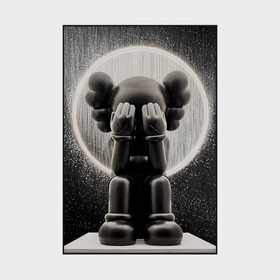 Modern Kaws Painting