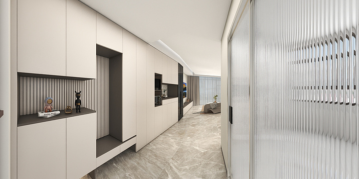 设计师李武-万科翡翠滨江-装修设计方案