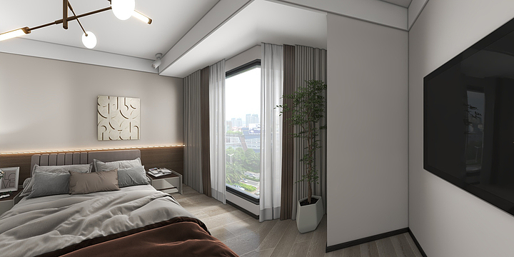 夏玉兰-世纪金马云景 小小谭-X-装修设计方案