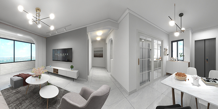 苏琼-繁华里15-205室雅居-装修设计方案