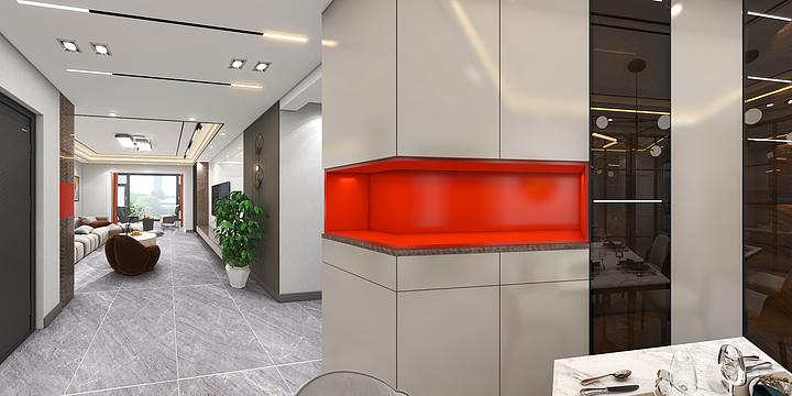 全案设计安梓溪-125㎡2室-装修设计方案