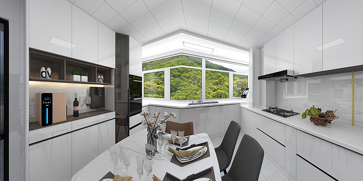 致峰装饰周玉哲-帝景苑厨房-装修设计方案