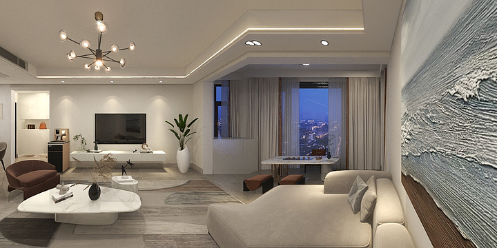 SHTsu-龙江尊府2-1401-装修设计方案