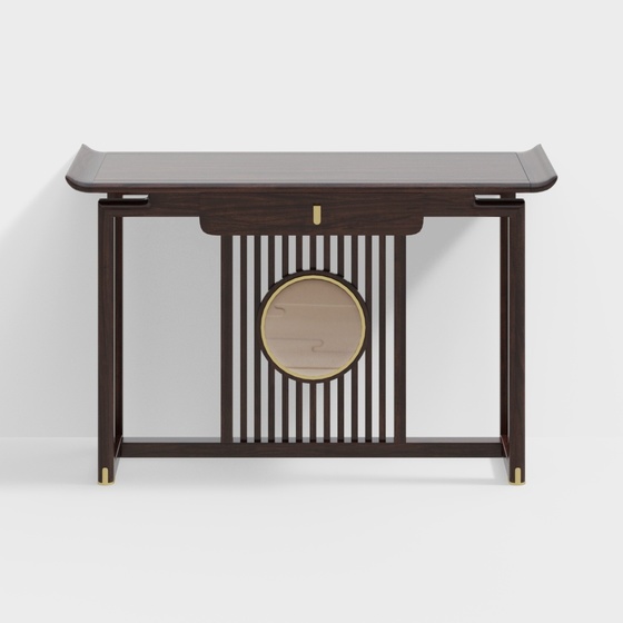 Asian Console Tables,Porch Platform,brown