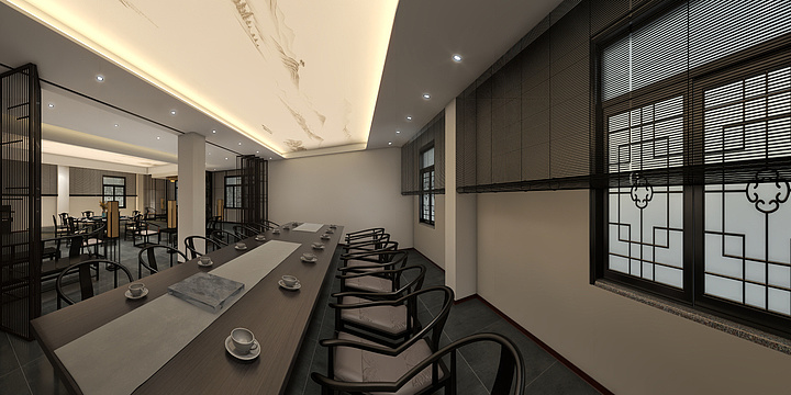 沐晓白-红木家居体验馆-装修设计方案