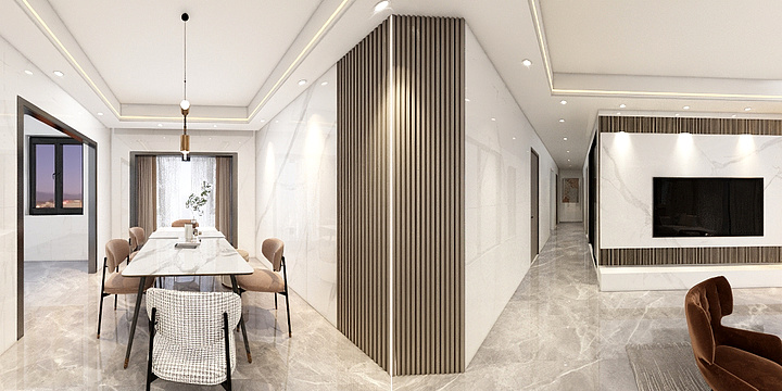 茶马鼓道l空间美学-禧临门小区-装修设计方案