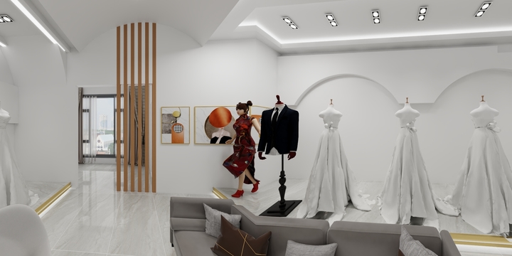 金蝌蚪装饰经营部-未命名方案-装修设计方案