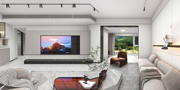 热爱生活专注设计-雍福龙庭48幢1001（南京）-装修设计方案