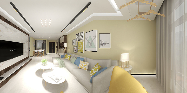 乐凡设计L3-书香名邸张-装修设计方案