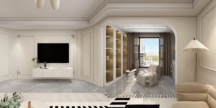 万家美装饰有限公司-雍照华庭15-2-802室-装修设计方案