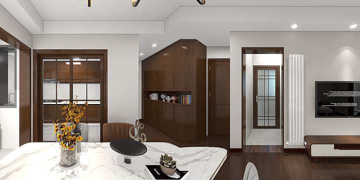 翼森吴晓燕-都江堰鉴山墅-装修设计方案