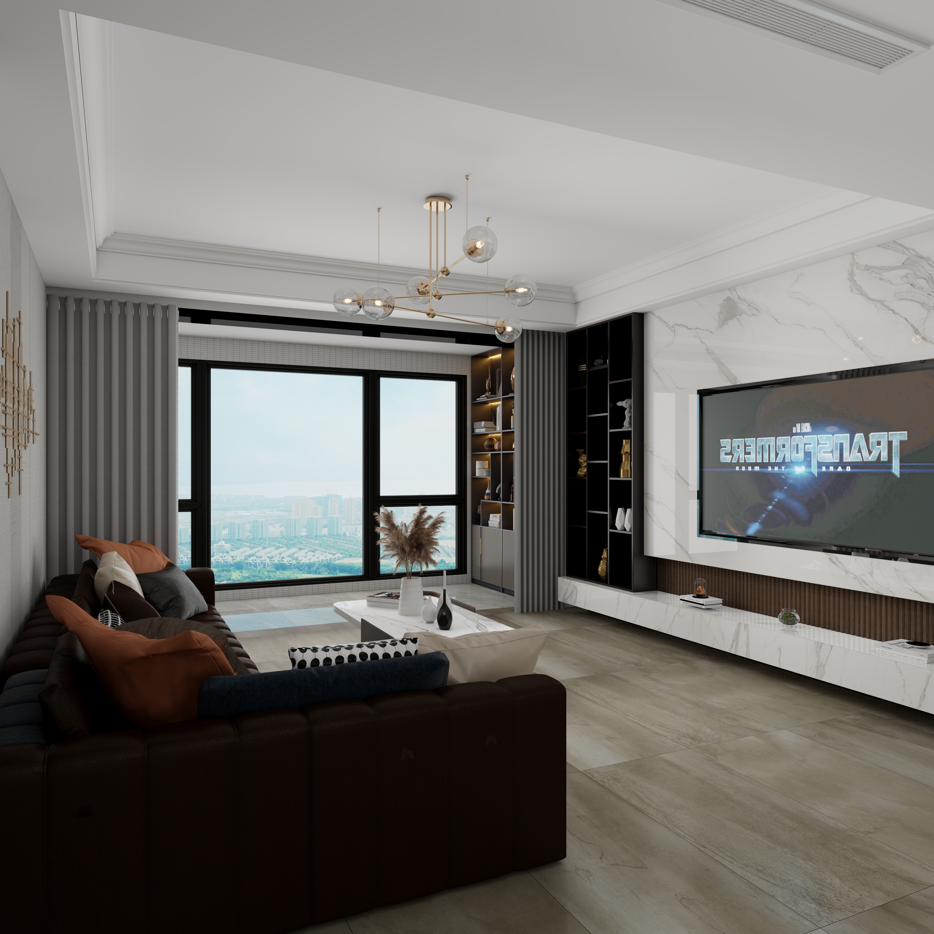 尚意家居全屋定制-庆豪天悦3栋5B-装修设计方案