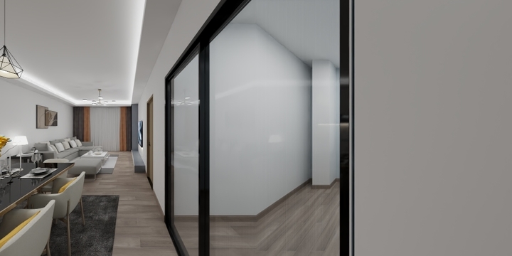 风月如画-旭辉都会山103㎡-装修设计方案