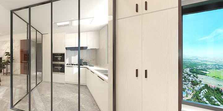 张玉泉-华侨城11座03户型-全景图Ⅵ（T：13420706357）-装修设计方案