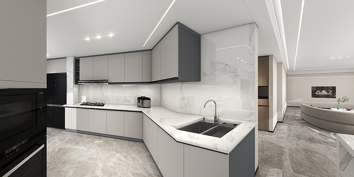 健宏装饰梁伟健-柏悦湾第四方案-装修设计方案