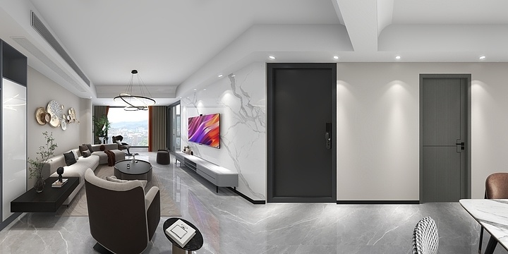 江丛萬物装饰-鹏翔设计-黎城华府-装修设计方案