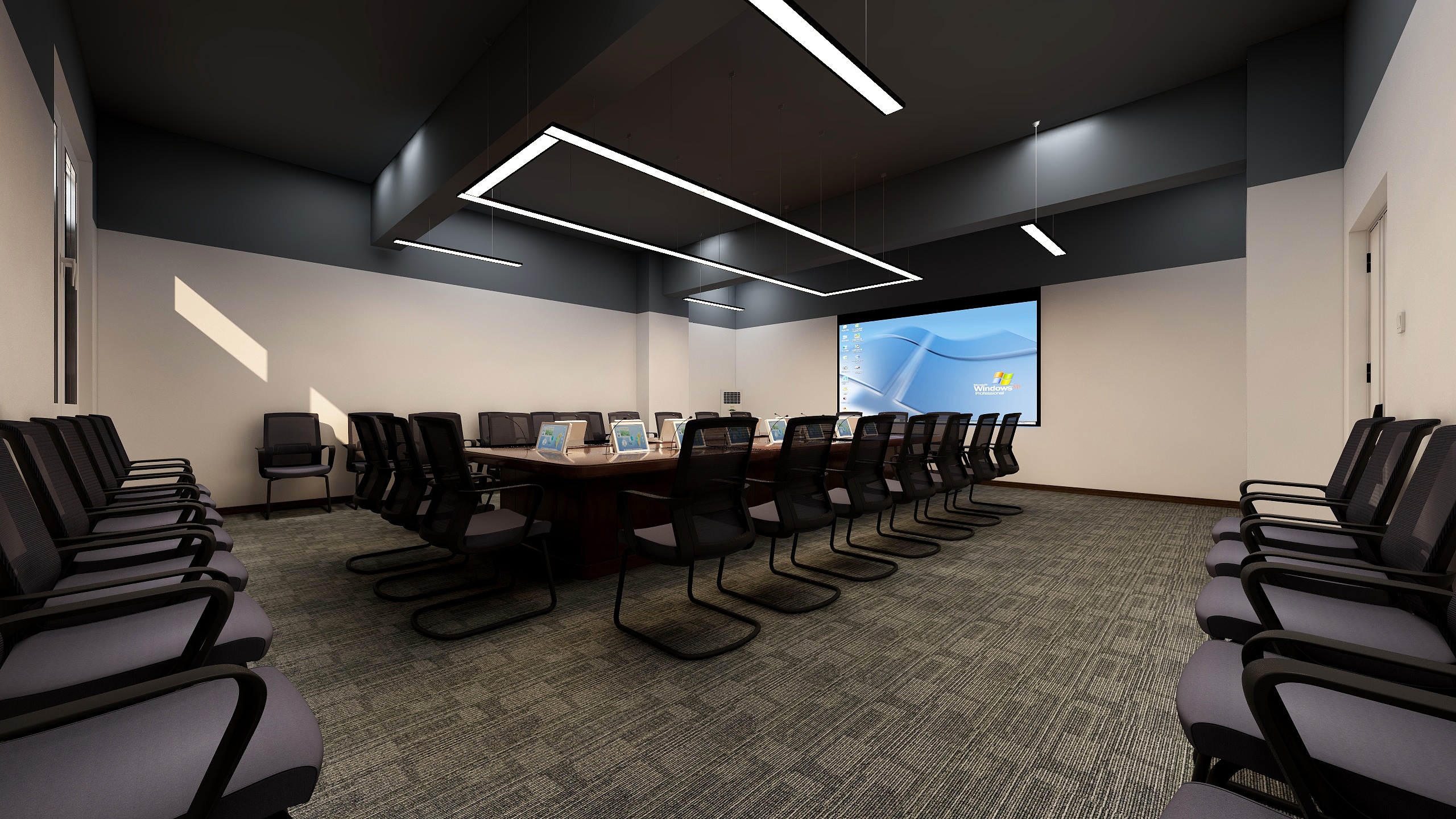 三睿空间-米总办公室会议室方案-副本-装修设计方案