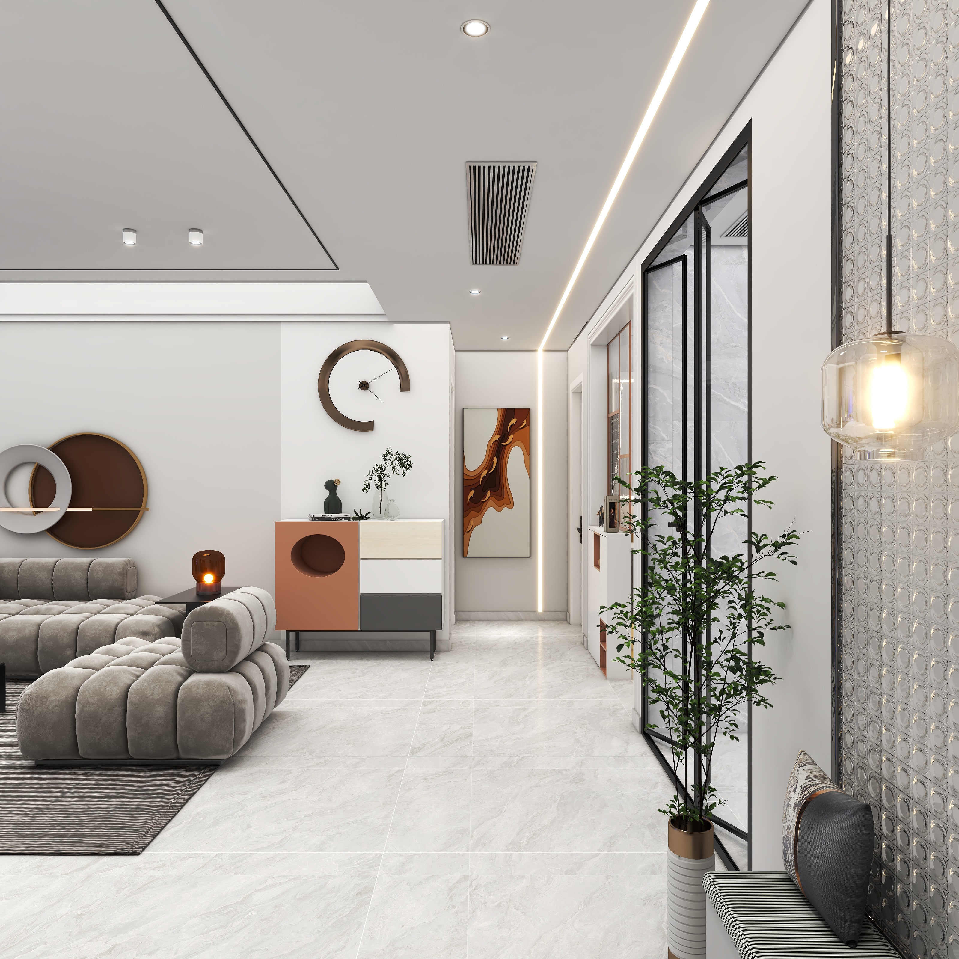 ZHI空间丁设计-首创·玲珑墅昆兰苑-装修设计方案