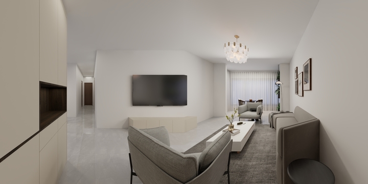 铂林家居刘国贤-花都人才公寓康乐阁4栋601房 刘老师-装修设计方案