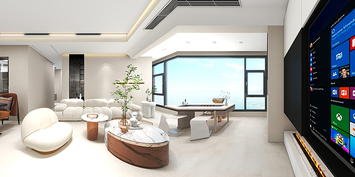 都盛岩板设计-奥园1栋1801-修改3-装修设计方案