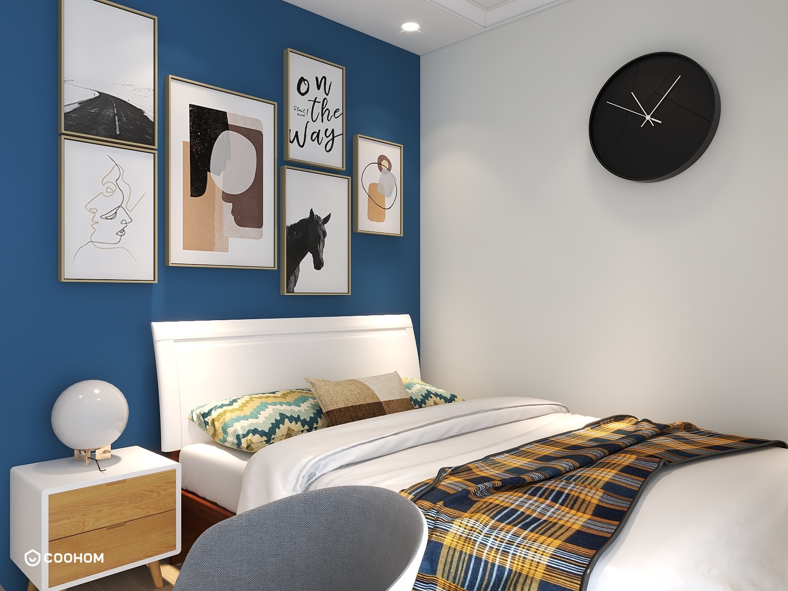 fialinprabawa的装修设计方案:Contemporary Bedroom Design